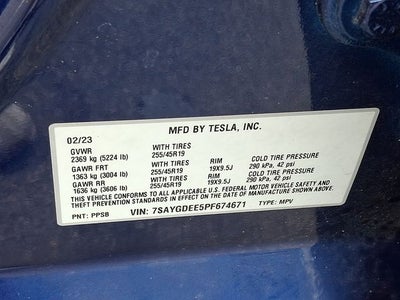2023 Tesla Model Y Long Range