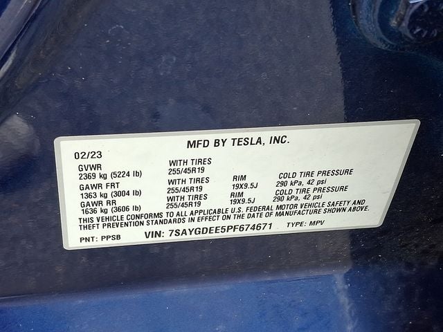 2023 Tesla Model Y Long Range