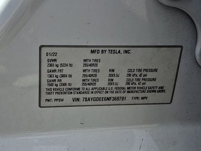 2022 Tesla Model Y Long Range