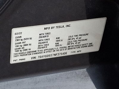 2022 Tesla Model Y Long Range