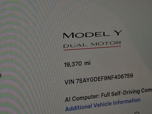 2022 Tesla Model Y Performance