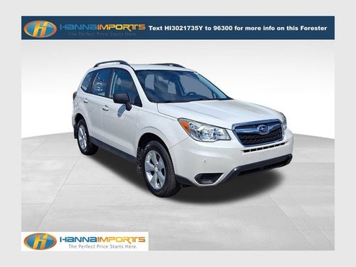 2016 Subaru Forester 2.5i
