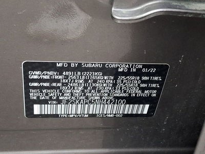 2022 Subaru Forester Limited