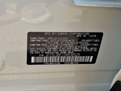 2025 Subaru Forester Premium