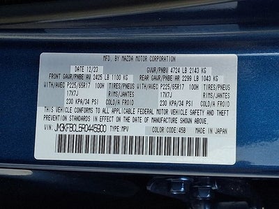 2024 Mazda Mazda CX-5 2.5 S Preferred Package