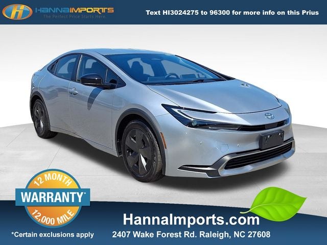 2025 Toyota Prius Plug-In Hybrid SE