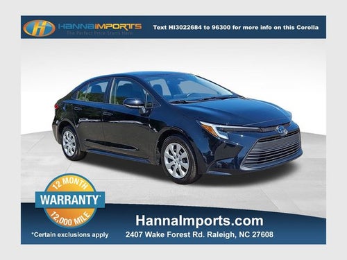 2024 Toyota Corolla Hybrid LE