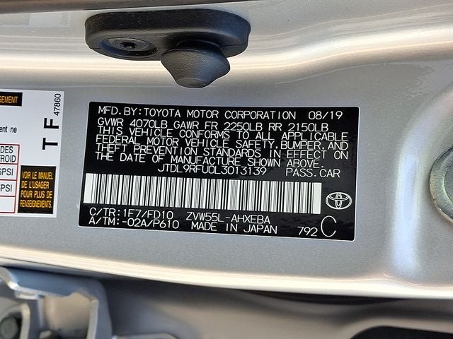 2020 Toyota Prius LE AWD-e