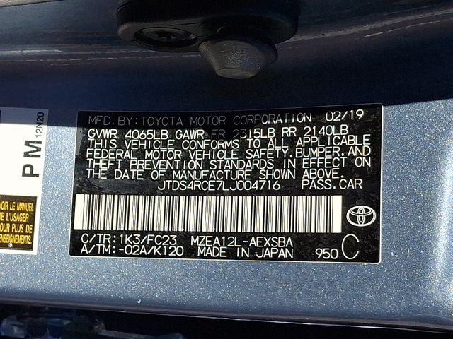 2020 Toyota Corolla SE