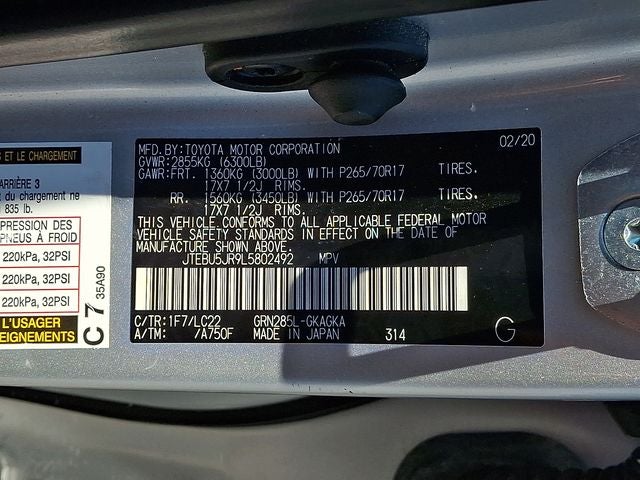2020 Toyota 4Runner TRD Off-Road Premium