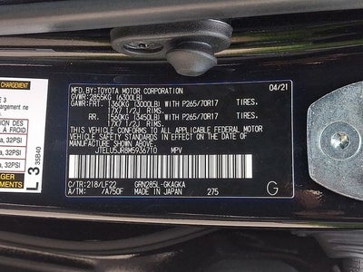 2021 Toyota 4Runner TRD Pro