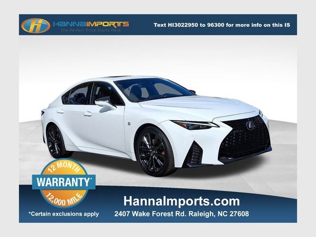 2023 Lexus IS 350 F SPORT