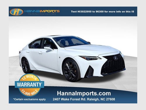 2023 Lexus IS 350 F SPORT