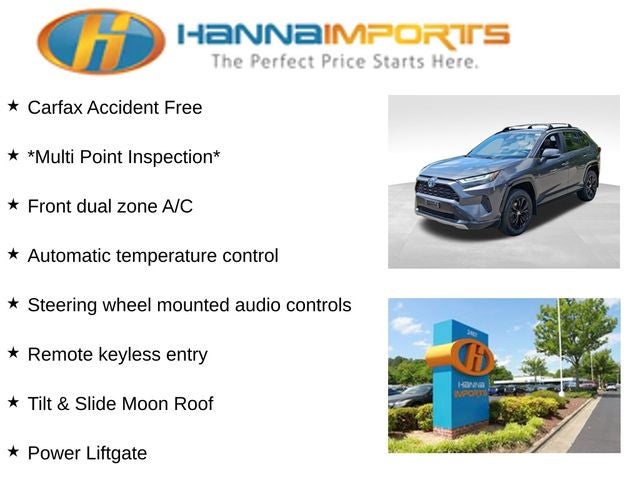 2022 Toyota RAV4 Hybrid SE