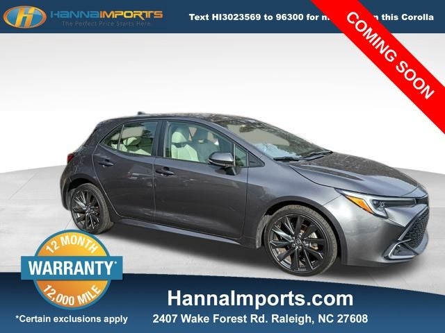2023 Toyota Corolla Hatchback XSE