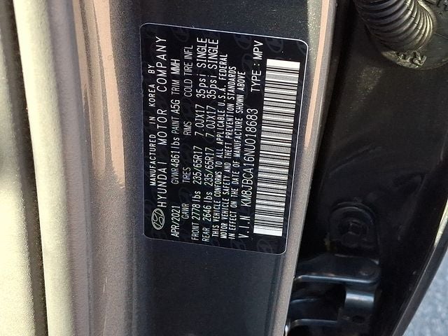 2022 Hyundai Tucson Hybrid Blue