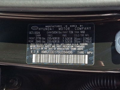 2025 Hyundai Tucson Hybrid SEL Convenience