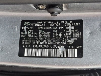 2015 Hyundai Tucson SE