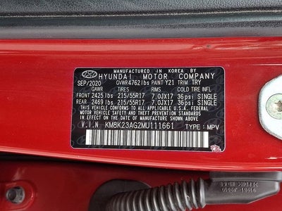 2021 Hyundai Kona Electric SEL