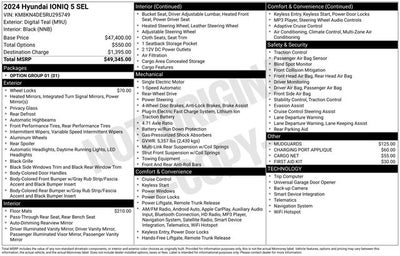 2024 Hyundai IONIQ 5 SEL