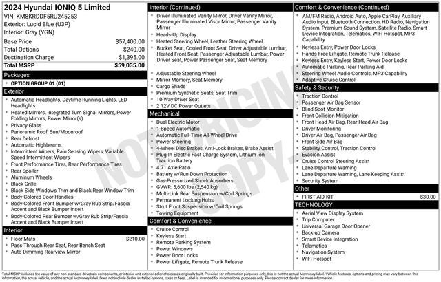 2024 Hyundai IONIQ 5 Limited