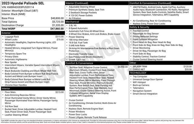 2023 Hyundai Palisade SEL