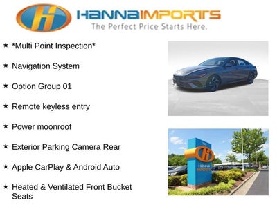 2024 Hyundai Elantra Hybrid Limited