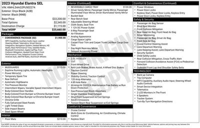 2023 Hyundai Elantra SEL
