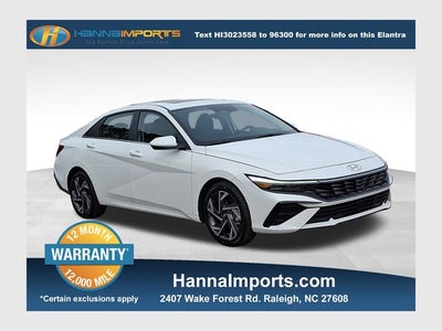 2025 Hyundai Elantra SEL Convenience