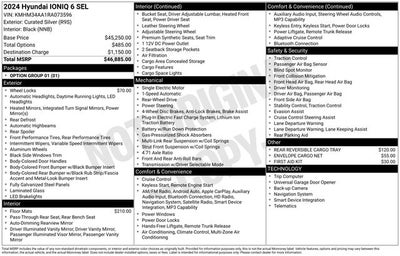 2024 Hyundai IONIQ 6 SEL