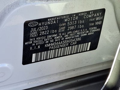 2024 Hyundai IONIQ 6 SEL