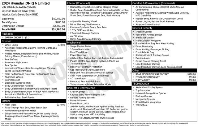 2024 Hyundai IONIQ 6 Limited