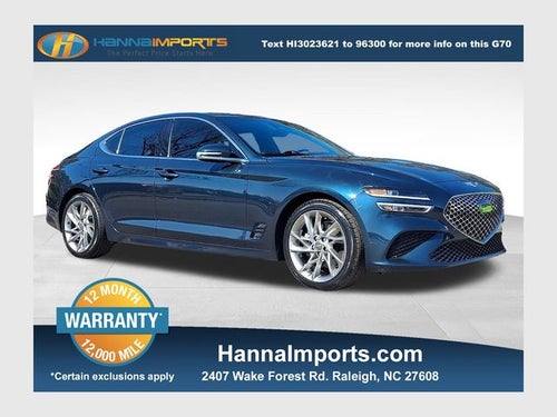 2022 Genesis G70 2.0T