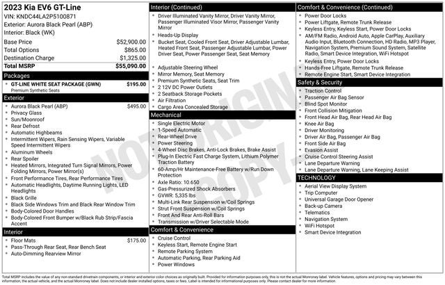 2023 Kia EV6 GT-Line