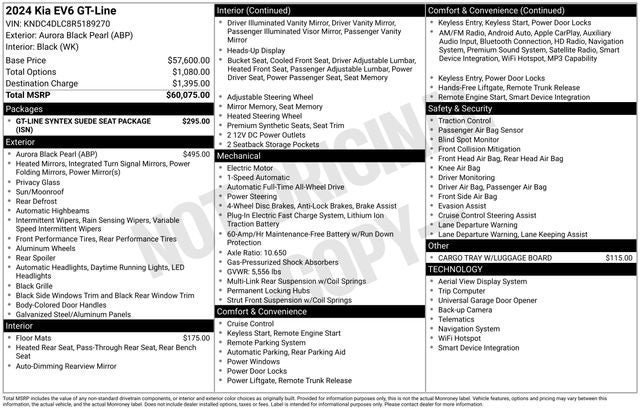 2024 Kia EV6 GT-Line