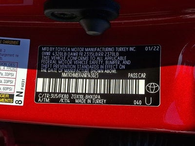 2022 Toyota C-HR XLE