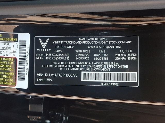 2023 VinFast VF 8 Plus