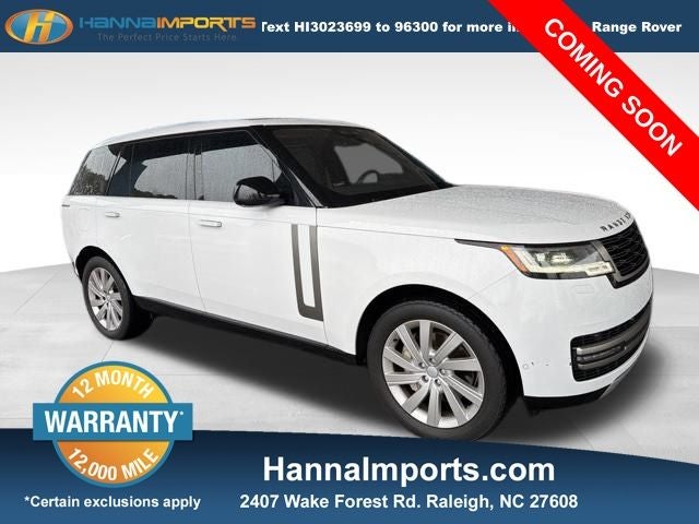 2023 Land Rover Range Rover SE LWB