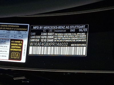 2023 Mercedes-Benz C-Class C 300