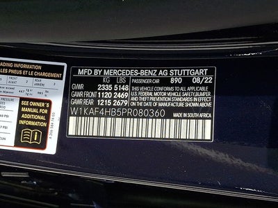 2023 Mercedes-Benz C-Class C 300 4MATIC®