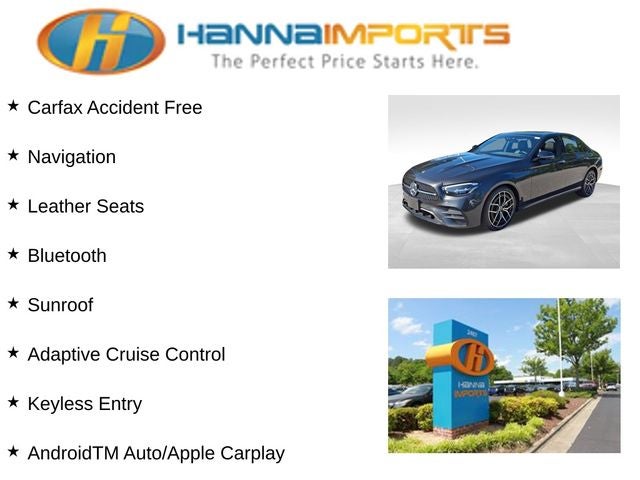 2023 Mercedes-Benz E-Class E 350 4MATIC®