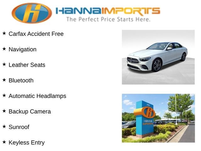 2021 Mercedes-Benz E-Class E 350 4MATIC®