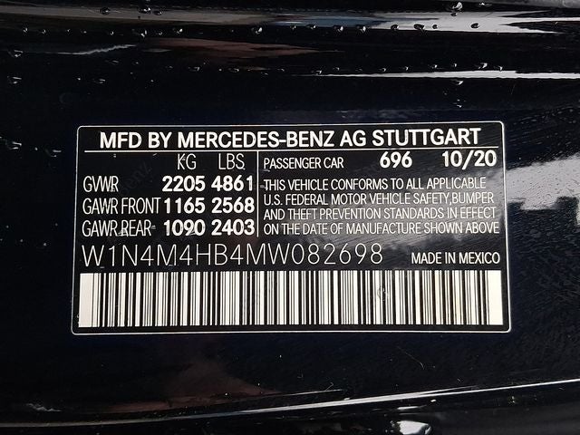2021 Mercedes-Benz GLB GLB 250 4MATIC®