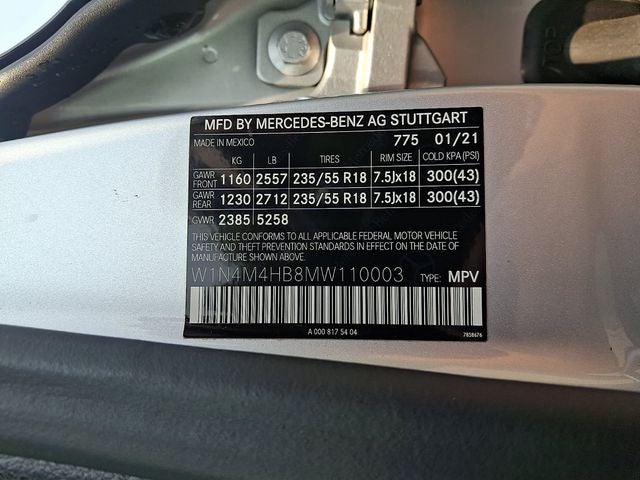 2021 Mercedes-Benz GLB GLB 250 4MATIC®