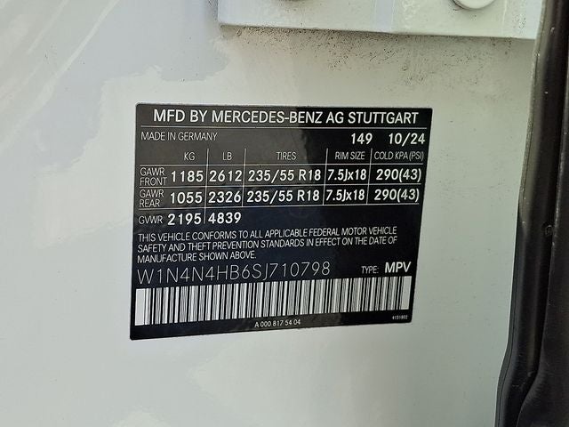 2025 Mercedes-Benz GLA GLA 250 4MATIC®