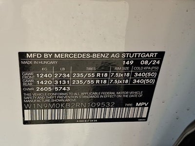 2024 Mercedes-Benz EQB 300 4MATIC®