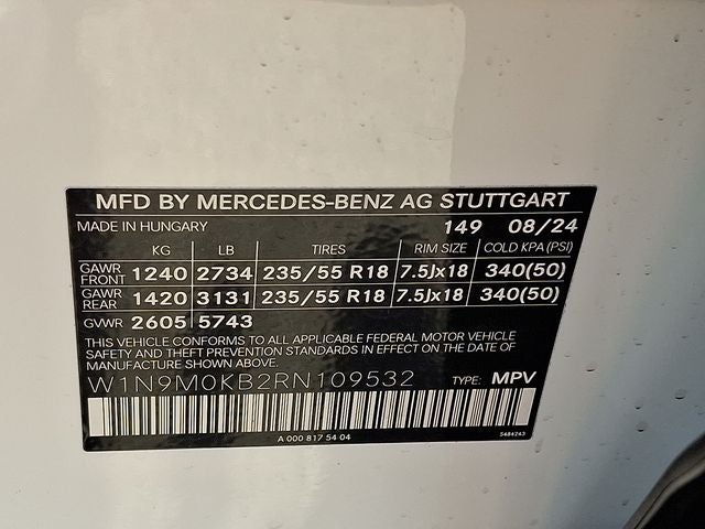 2024 Mercedes-Benz EQB 300 4MATIC®