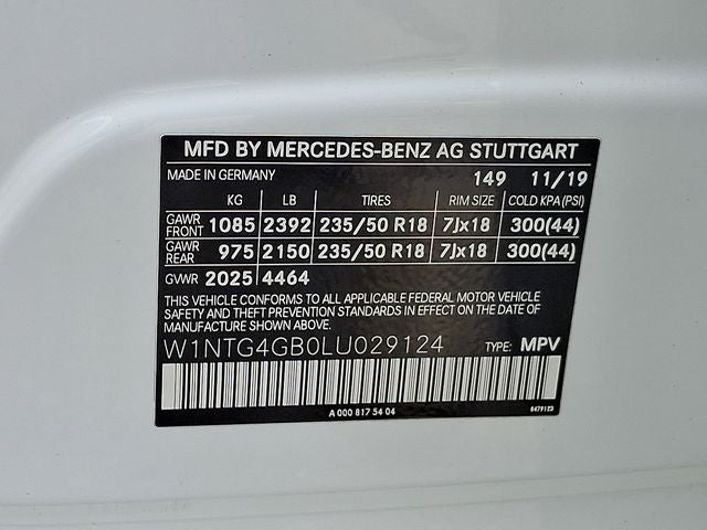2020 Mercedes-Benz GLA GLA 250 4MATIC®