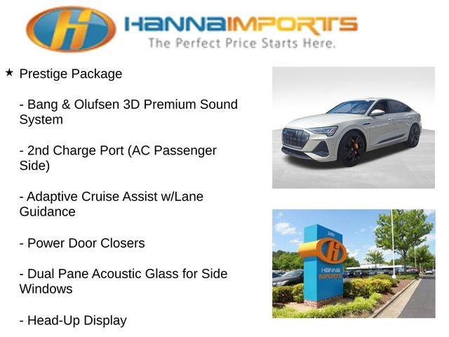 2022 Audi e-tron Sportback S line Prestige quattro