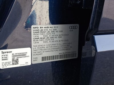 2022 Audi Q3 Premium Plus quattro